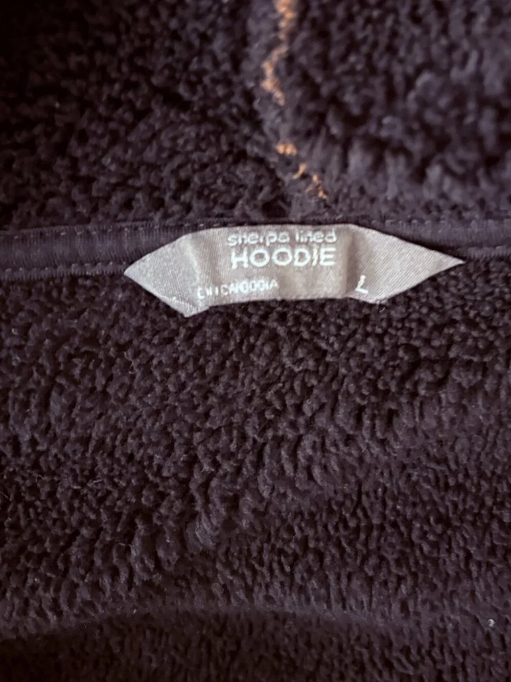 Sherpa lined sweatsuit